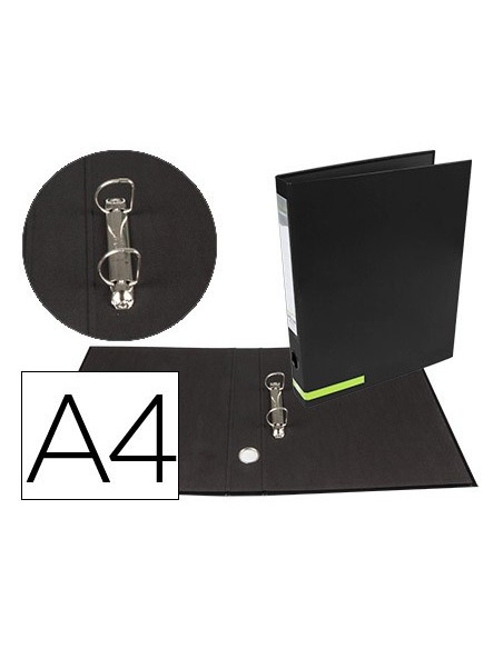 CARPETA 2A.25MM.MIXTAS A4 FORRADO SYSTEM C/OLLADO TARJETERO NG.AY21