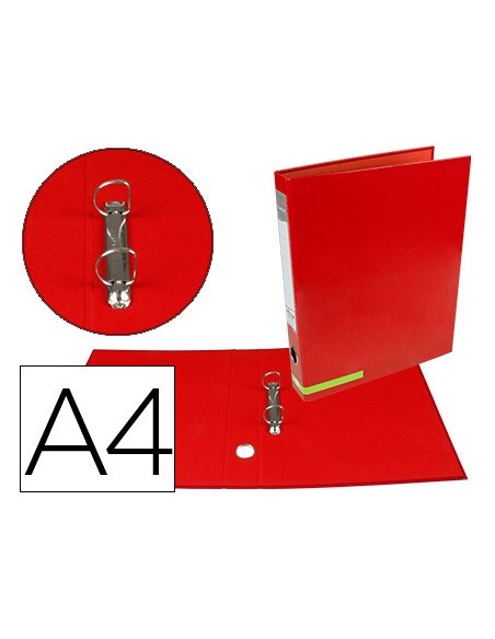 CARPETA 2A.25MM.MIXTAS A4 FORRADO SYSTEM C/OLLADO TARJETERO RJ.AY23