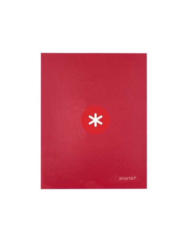 CARPETA 4AN.40MM MIXTAS  ANTARTIK A4 FORRADA FRAMBUESA