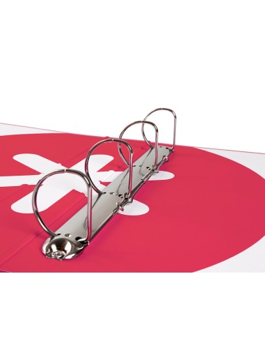 CARPETA 4AN.40MM MIXTAS  ANTARTIK A4 FORRADA FRAMBUESA