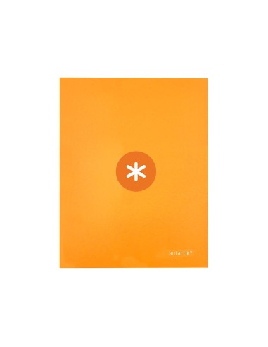 CARPETA 4AN.40MM MIXTAS  ANTARTIK A4 FORRADA MOSTAZA