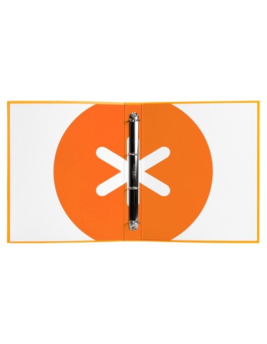 CARPETA 4AN.40MM MIXTAS  ANTARTIK A4 FORRADA MOSTAZA