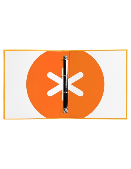 CARPETA 4AN.40MM MIXTAS  ANTARTIK A4 FORRADA MOSTAZA