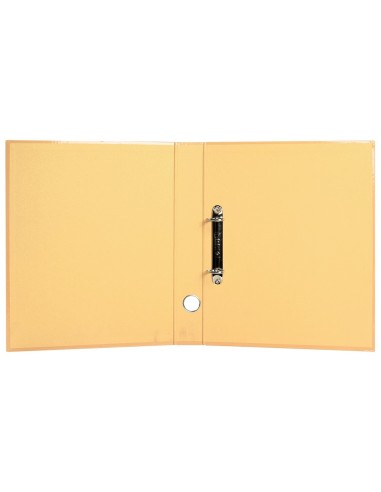 CARPETA 2AN.25MM MIXTAS  A4 FORRADO SYSTEM OLLAO TARJETERO MELOCOTON