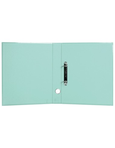 CARPETA 2AN.25MM MIXTAS  A4 FORRADO SYSTEM OLLAO TARJETERO MENTA