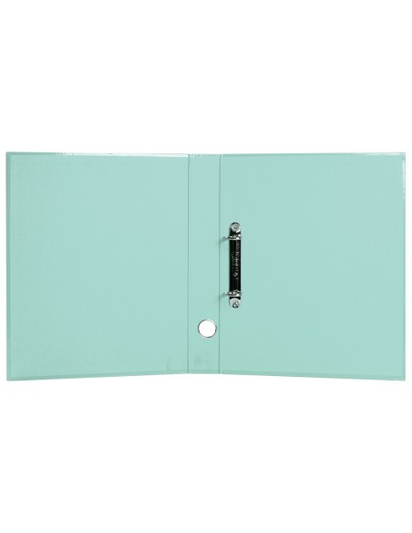 CARPETA 2AN.25MM MIXTAS  A4 FORRADO SYSTEM OLLAO TARJETERO MENTA