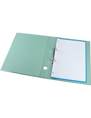 CARPETA 2AN.25MM MIXTAS  A4 FORRADO SYSTEM OLLAO TARJETERO MENTA