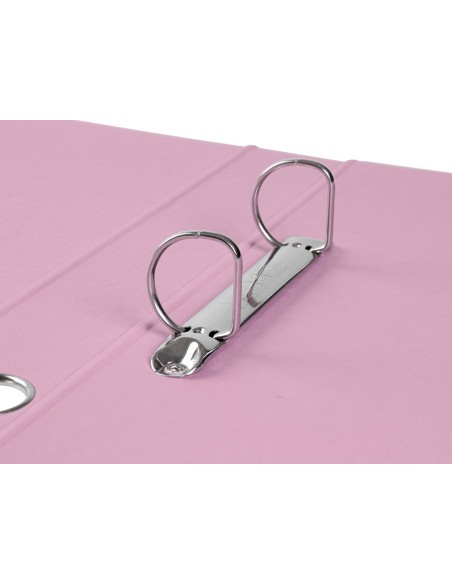 CARPETA 2AN.25MM MIXTAS  A4 FORRADO SYSTEM OLLAO TARJETERO ROSA