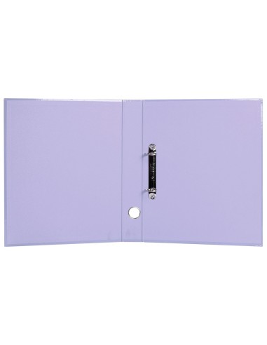 CARPETA 2AN.25MM MIXTAS  A4 FORRADO SYSTEM OLLAO TARJETERO LAVANDA