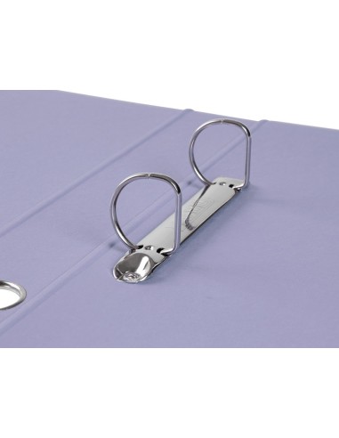 CARPETA 2AN.25MM MIXTAS  A4 FORRADO SYSTEM OLLAO TARJETERO LAVANDA