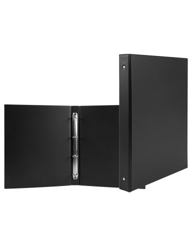 CARPETA 4 ANILLAS 25MM REDODAS PLAST.FL. NG.