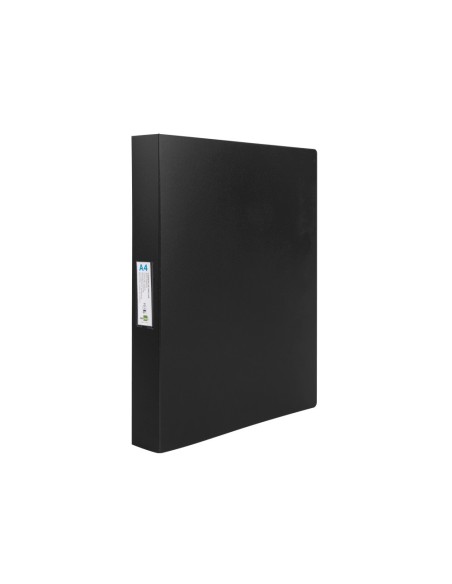 CARPETA 4 ANILLAS 25MM MIXTAS PP. A4 NG. OPACO