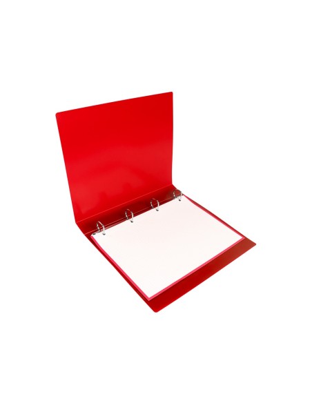 CARPETA 4 ANILLAS 25MM MIXTAS PP. A4 RJ. TRANSLUCIDO