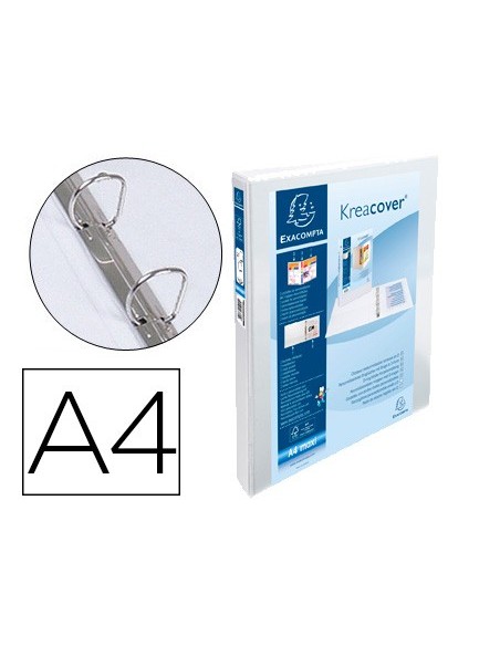 CARPETA EXACOMPTA CANGURO 2A 16MM A4+ CARTON FORRADO PP PERSO.3 BOL