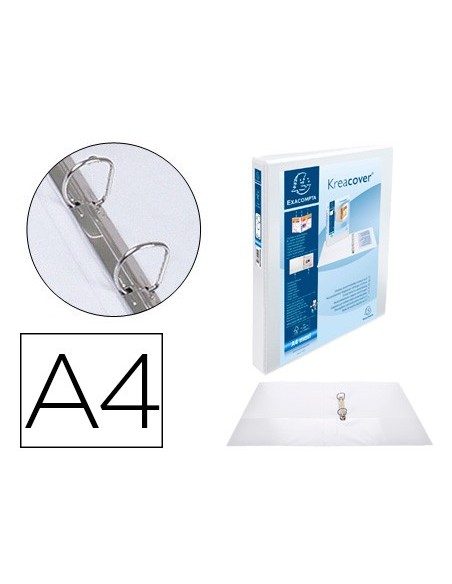 CARPETA EXACOMPTA CANGURO 2A 30MM A4+ CARTON FORRADO PP PERSO.3 BOL.