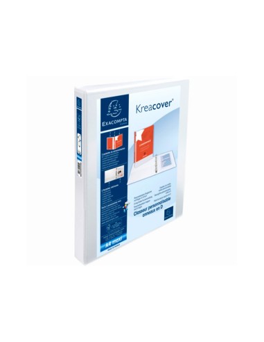 CARPETA EXACOMPTA 4 ANILLAS 30MM A4+ CARTON FORRADO PP. PERSO.3 BOL.