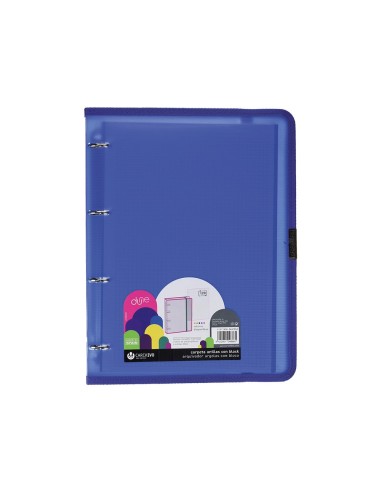 CARPETA CARCHIVO DUNE 4AN.20MM PP. RIGIDO A4 RECAMBIO 100 H GOMILLA