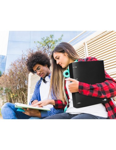 CARPETA LIDERPAPEL 4AN.40MM MIXTAS PP.A4 NG.OPACO