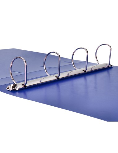 CARPETA LIDERPAPEL 4AN.MIXTAS 40MM PP.A4 AZ. TRANSLUCIDO