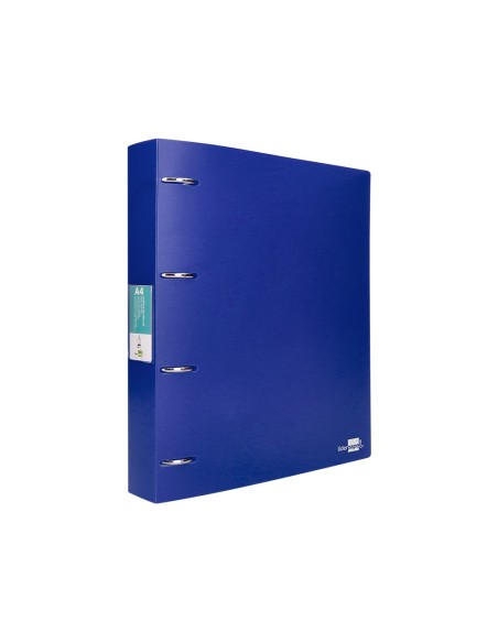 CARPETA LIDERPAPEL 4AN.MIXTAS 40MM PP.A4 AZ. TRANSLUCIDO