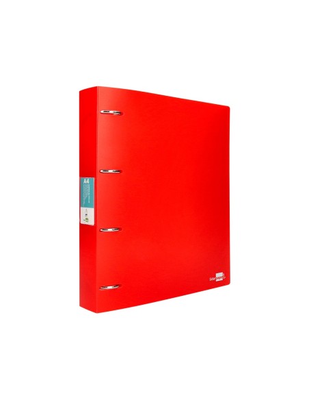 CARPETA LIDERPAPEL 4AN.MIXTAS 40MM PP.A4 RJ. TRANSLUCIDO