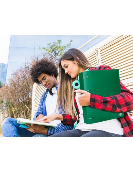 CARPETA LIDERPAPEL 4AN.MIXTAS 40MM PP.A4 VE. TRANSLUCIDO