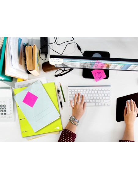 CARPETA LIDERPAPEL 4AN.MIXTAS 40MM PP.A4 AM. FLUOR OPACO