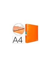 CARPETA LIDERPAPEL 4AN.MIXTAS 40MM PP.A4 NJ. FLUOR OPACO 2