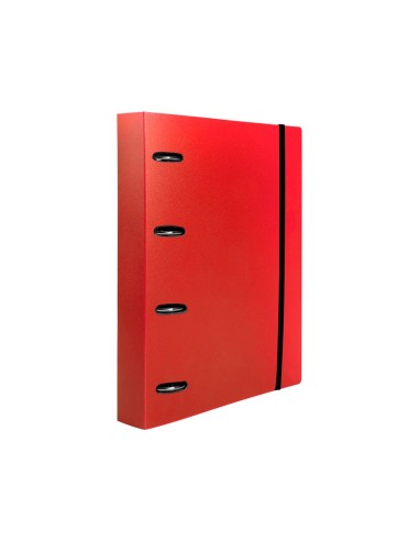 CARPETA RECAMBIO  A4 5MM 100H. 80G PP. 4AN.MIXTAS 25MM RJ.