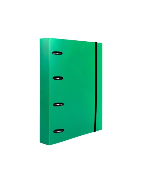 CARPETA RECAMBIO  A4 5MM 100H. 80G PP. 4AN.MIXTAS 25MM VE.