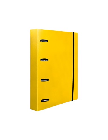 CARPETA RECAMBIO  A4 5MM 100H. 80G PP. 4AN.25MM AM.