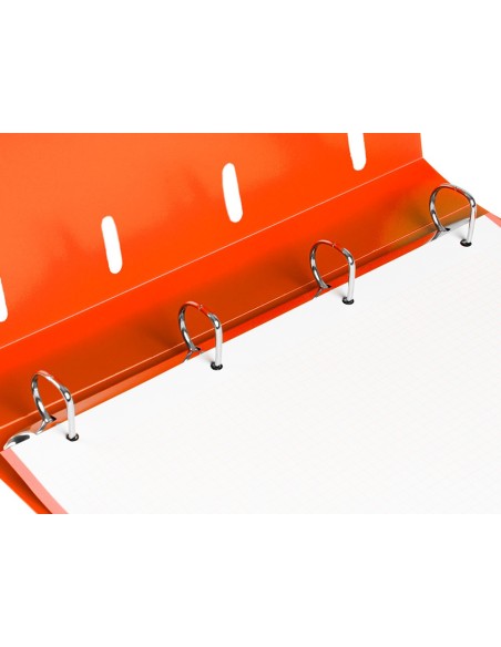 CARPETA RECAMBIO  A4 5MM 100H. 80G PP. 4AN.25MM NJ.