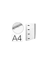 CARPETA RECAMBIO  A4 5MM 100H. 80G PP. 4AN.40MM TPTE. 2