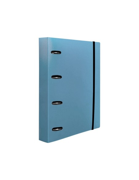 CARPETA RECAMBIO  A4 5MM 100H. 80G PP. 4AN.40MM CEL. OPACO