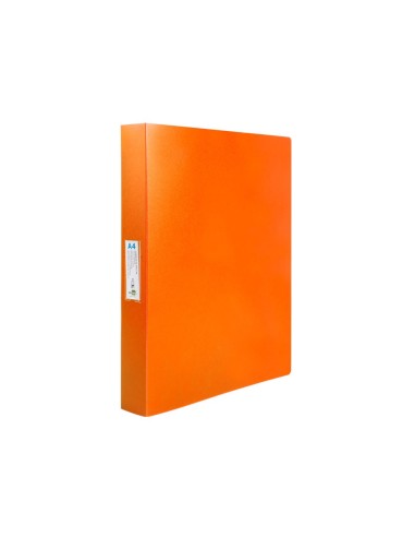 CARPETA BEAUT.4 A 25 MM MIXTAS 43431 PP DIN A4 NARANJA SERIE FROSTY