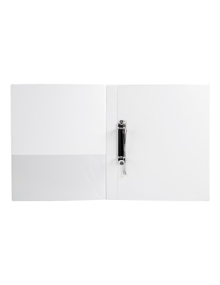 CARPETA CANGURO 2 A 16 MM PLASTICO DIN A4 BLANCO