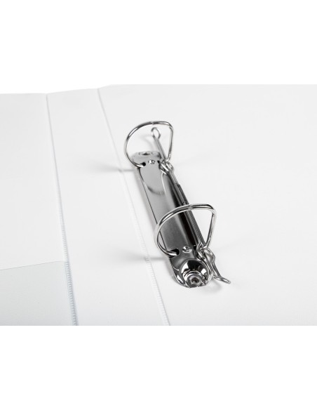 CARPETA CANGURO 2 A 25 MM PLASTICO DIN A4 BLANCO