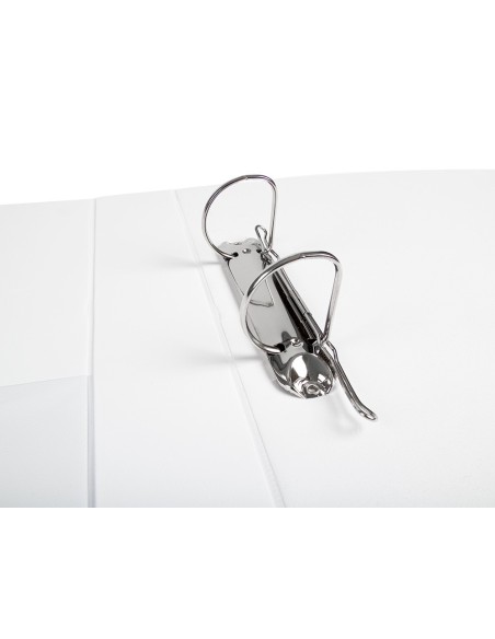 CARPETA CANGURO 2 A 40 MM PLASTICO DIN A4 BLANCO