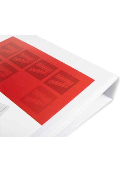 CARPETA CANGURO 2 A 55 MM PLASTICO DIN A4 BLANCO