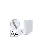 CARPETA CANGURO 2 ANILLAS MIXTAS 40MM ESSELTE A4 PLASTICO BLANCA 2