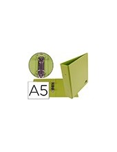 CARPETA 4º 4 ANILLAS 25 MM REDONDAS LIDER  CARTON FORR PVC VER 2