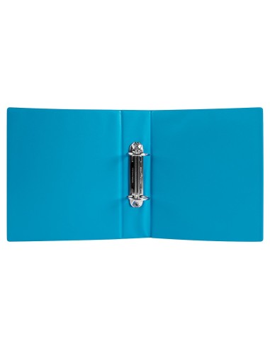 CARPETA 4º 2 ANILLAS 40 MM REDONDAS LIDER CARTON FORR PVC AZ