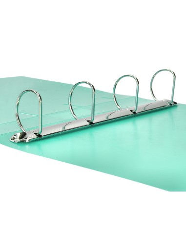 CARPETA LIDERPAPEL 4AN.MIXTAS 40MM PP.A4 VE. MANZANA OPACO