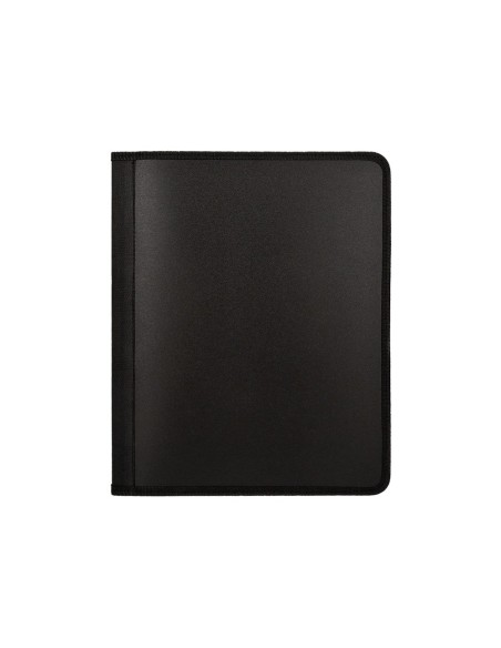 CARPETA  4AN.25MM PP. CREMALLERA 4 BOL. INTERIORES RIBETE COLOR