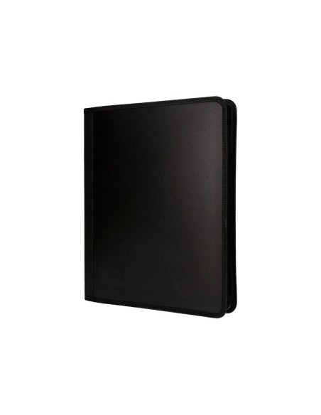 CARPETA  4AN.25MM PP. CREMALLERA 4 BOL. INTERIORES RIBETE COLOR