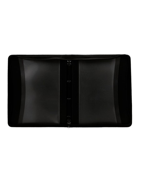 CARPETA  4AN.25MM PP. CREMALLERA 4 BOL. INTERIORES RIBETE COLOR