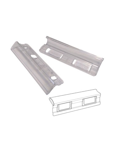 VISOR DE CRISTAL GIO CORTO CRISTAL TRANSPARENTE 8,5X1,5 CM