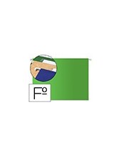 CARPETA COLGANTE FL VISOR SUP. LIDERPAPEL VERDE 2