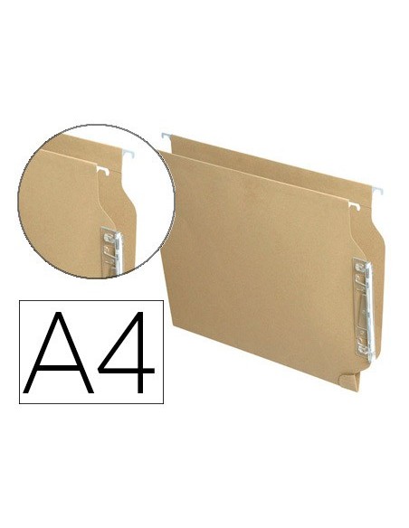 CARPETA COLGANTE A4 VISOR LATERAL HAMELIN KRAFT ECO