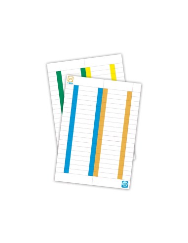 ETIQUETAS PAPEL GIO 400022782 TIRA VISORES 350UD.